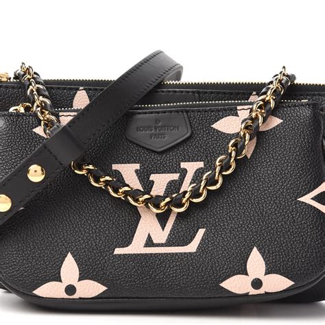 lv multi pochette empreinte